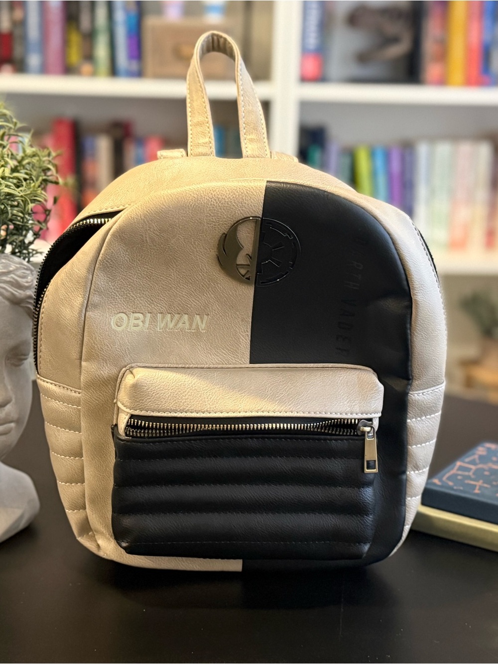 Disney Star Wars Obi-Wan Darth Vader Split Mini Backpack